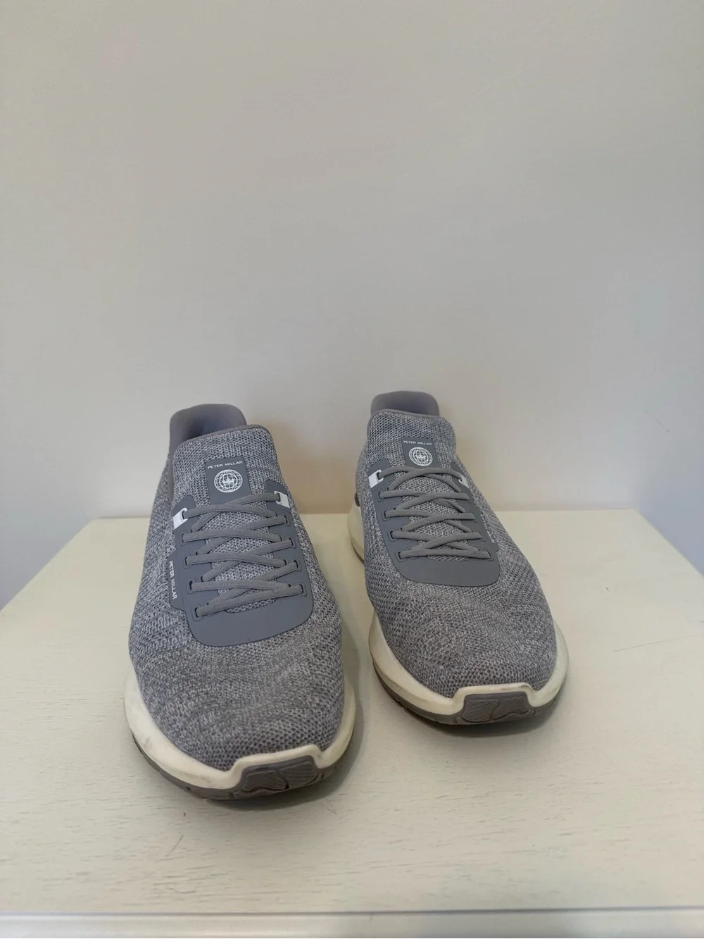 Peter Millar Women’s Crown Sport Hyperlight Apollo Sneaker Shoes Gray Size 10